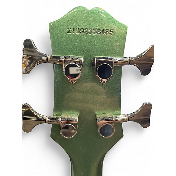 Used Epiphone Embassy Pro Green Electric Bass Guitar