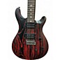 Used PRS SE Swamp Ash CE24 Sandblasted Red Solid Body Electric Guitar