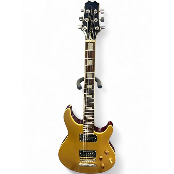 Used Peavey Signature Series EX gold Solid Body Electric Guitar