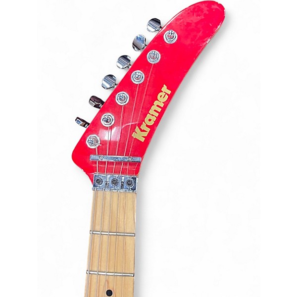 Used Kramer The 84 Red Solid Body Electric Guitar