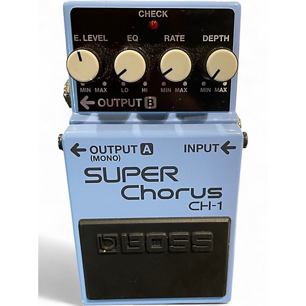 Used BOSS CH1 Super Chorus Effect Pedal