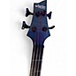 Used Schecter Guitar Research C4 GT SATIN TRANS BLUE Electric Bass Guitar