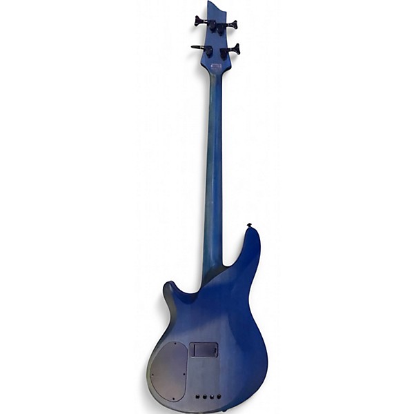 Used Schecter Guitar Research C4 GT SATIN TRANS BLUE Electric Bass Guitar