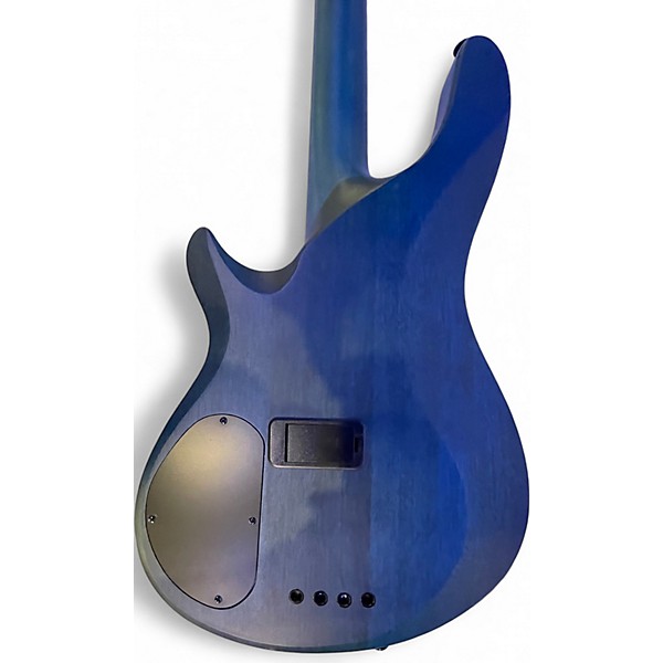 Used Schecter Guitar Research C4 GT SATIN TRANS BLUE Electric Bass Guitar