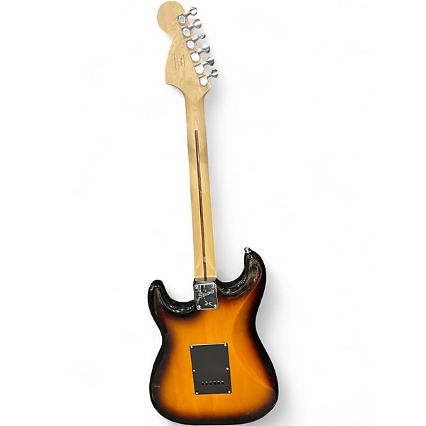 Used Squier Standard Stratocaster 2 Color Sunburst Solid Body Electric Guitar