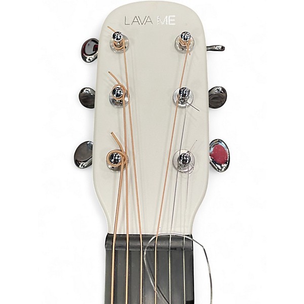 Used LAVA MUSIC ME 4 WHITE Acoustic Electric Guitar