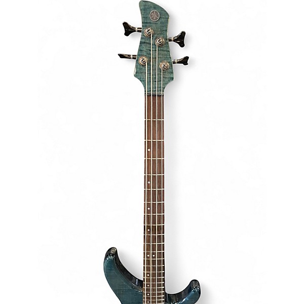 Used Yamaha TRBX604FM TRANS TEAL Electric Bass Guitar