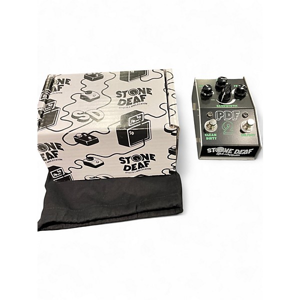 Used Stone Deaf Fx PDF 2 Effect Pedal