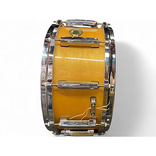 Used Pearl 6.5X14 Masters Premium Snare Natural Drum