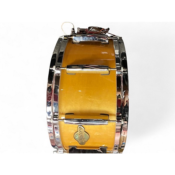 Used Pearl 6.5X14 Masters Premium Snare Natural Drum