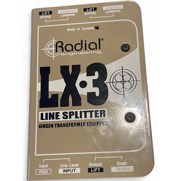 Used Radial Engineering LX3 Audio Converter