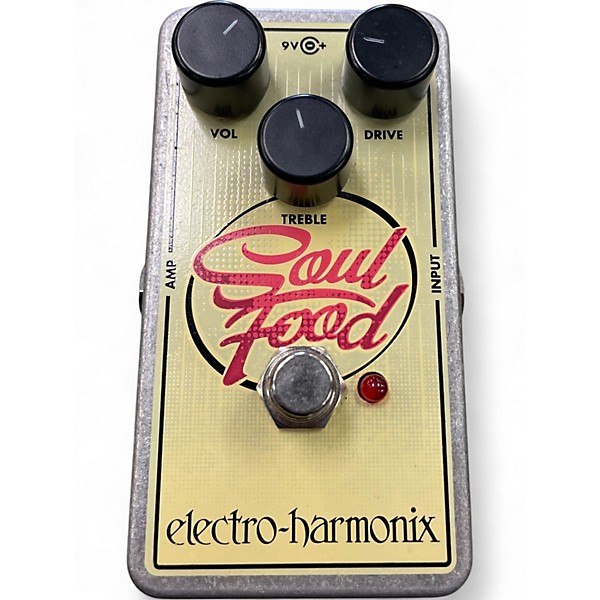Used Electro-Harmonix Soul Food Overdrive Effect Pedal