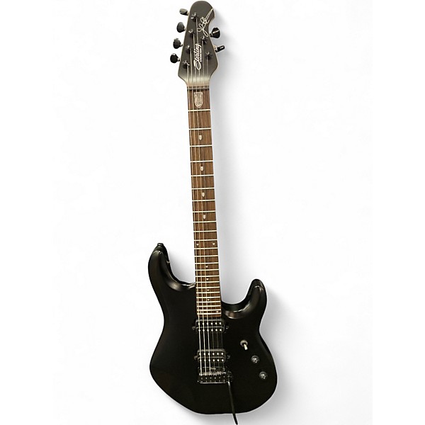 Used Sterling by Music Man JP60 Black Solid Body Electric Guitar