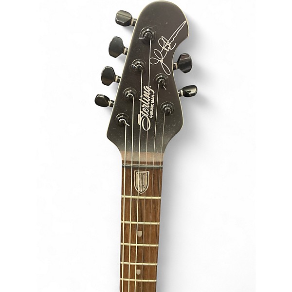 Used Sterling by Music Man JP60 Black Solid Body Electric Guitar