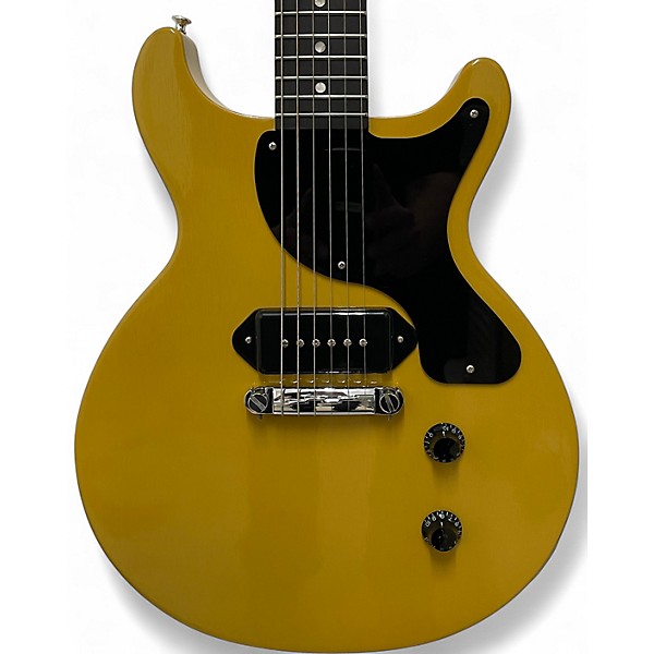 Used Gibson Les Paul Classic Double Cut TV Yellow Solid Body Electric Guitar