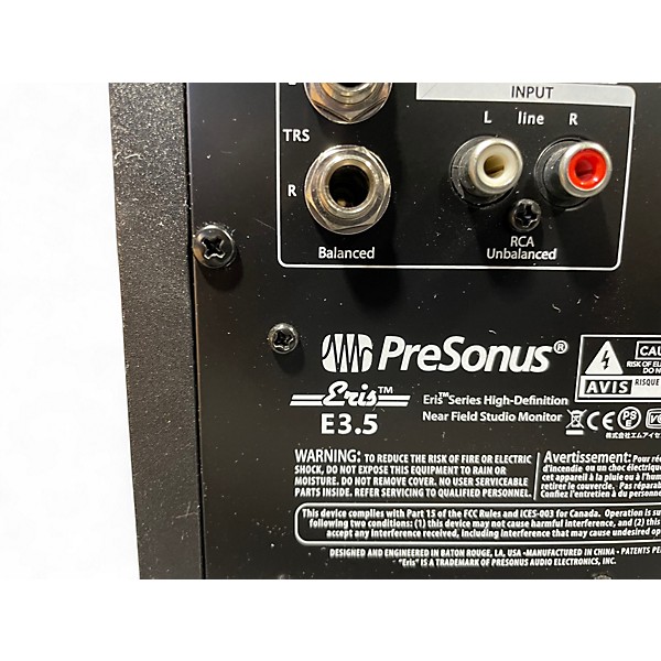 Used PreSonus Eris 3.5 Powered Monitor