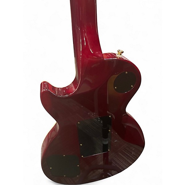 Used Epiphone Alex Lifeson Signature Les Paul Custom Axcess Red Solid Body Electric Guitar