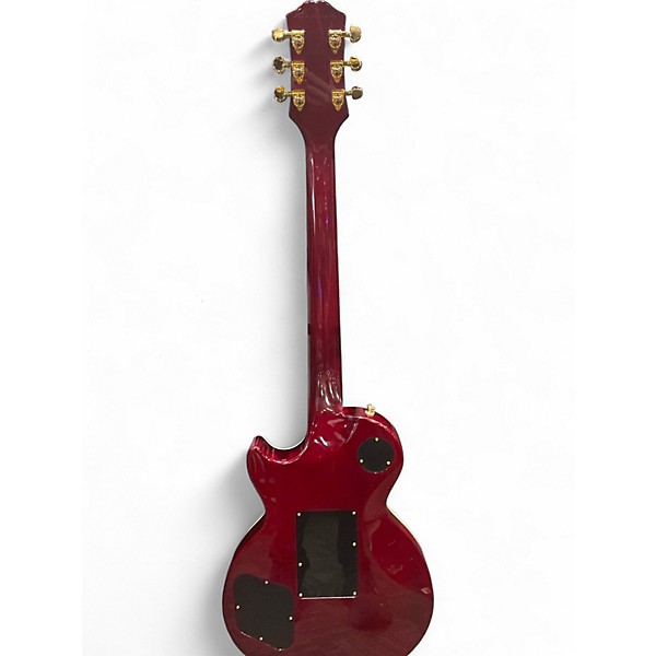 Used Epiphone Alex Lifeson Signature Les Paul Custom Axcess Red Solid Body Electric Guitar