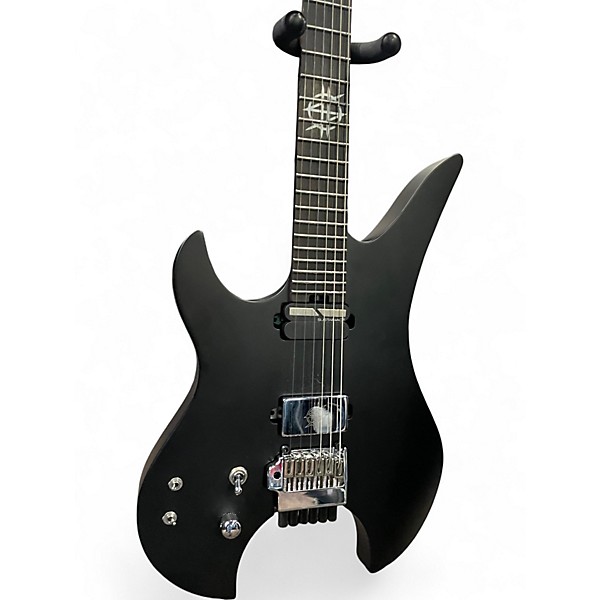 Used Schecter Guitar Research Left Handed Synyster Gates Custom-6 TR-S Headless SATIIN BLACK Electric Guitar