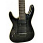 Used Schecter Guitar Research LEFT HANDED HELLRAISER C7 SPECIAL Trans Black Electric Guitar