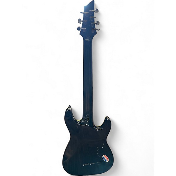 Used Schecter Guitar Research LEFT HANDED HELLRAISER C7 SPECIAL Trans Black Electric Guitar