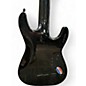 Used Schecter Guitar Research LEFT HANDED HELLRAISER C7 SPECIAL Trans Black Electric Guitar