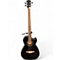 Used Fender CB 60SCE Black Acoustic Bass Guitar
