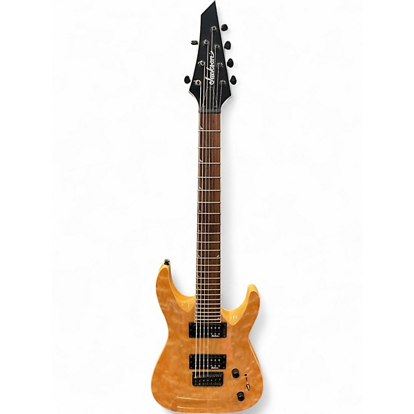 Used Jackson JS32-7Q Natural Solid Body Electric Guitar