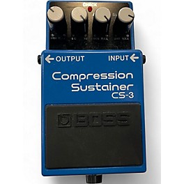 Used BOSS CS3 Compressor Sustainer Effect Pedal