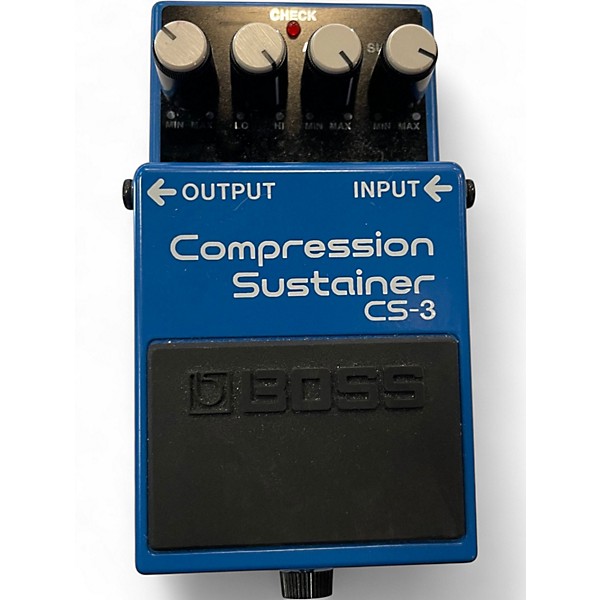 Used BOSS CS3 Compressor Sustainer Effect Pedal