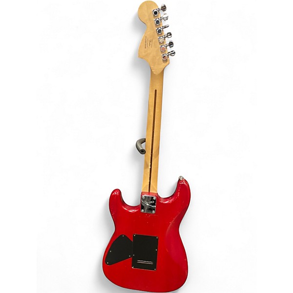 Used Squier Standard Stratocaster Red Solid Body Electric Guitar