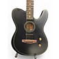 Used Fender Acoustasonic Player Telecaster Black Acoustic Electric Guitar