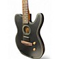 Used Fender Acoustasonic Player Telecaster Black Acoustic Electric Guitar
