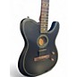 Used Fender Acoustasonic Player Telecaster Black Acoustic Electric Guitar