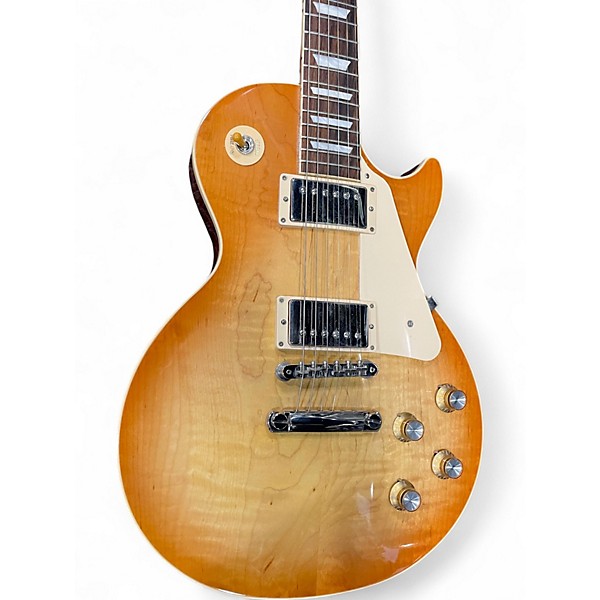 Used 2022 Gibson Les Paul Standard 1960S Neck Lemonburst Solid Body Electric Guitar