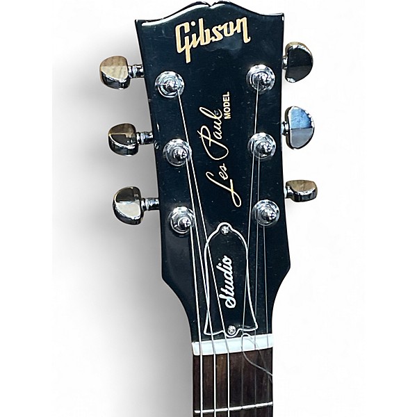 Used Gibson Les Paul Studio black Solid Body Electric Guitar
