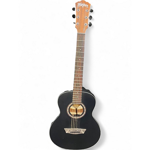 Used Washburn MINI G Black Acoustic Guitar