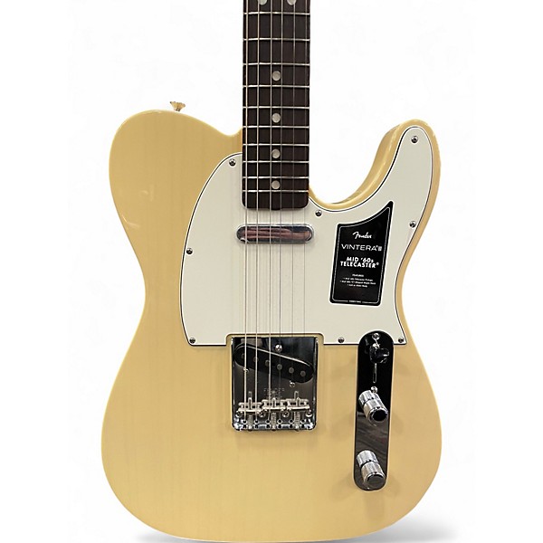 Used Fender Vintera III 60s Telecaster Antique White Solid Body Electric Guitar