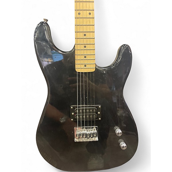 Used Rise by Sawtooth S TYPE Black Solid Body Electric Guitar