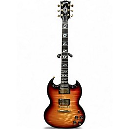 Used Gibson SG Supreme 2 Tone Sunburst Solid Body Electric Guitar
