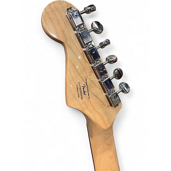 Used Squier Paranormal Custom Nashville Telecaster Aztec Gold Solid Body Electric Guitar