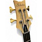 Used Schecter Guitar Research Stiletto Custom 4 String Natural Electric Bass Guitar