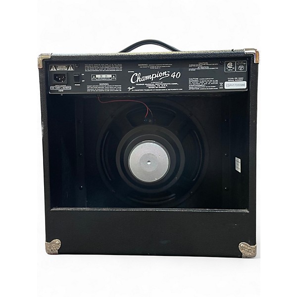 Used Fender Champion 40 Guitar Combo Amp