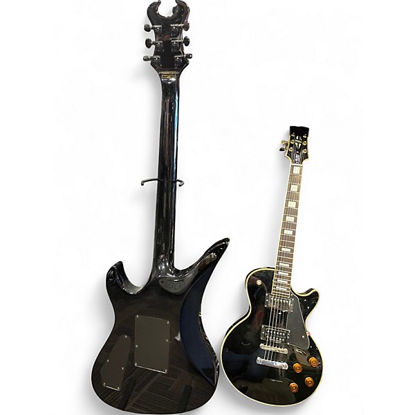 Used Schecter Guitar Research Synyster Gates Signature Custom Black Solid Body Electric Guitar