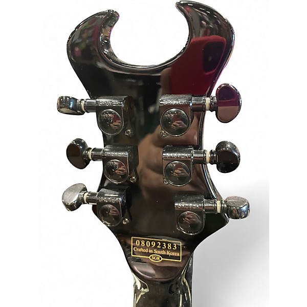 Used Schecter Guitar Research Synyster Gates Signature Custom Black Solid Body Electric Guitar