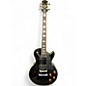 Used Epiphone LES PAUL CUSTOM Ebony Solid Body Electric Guitar thumbnail