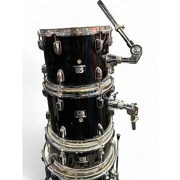 Used CB Percussion 5 Piece SP Series Black Drum Kit