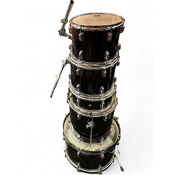 Used CB Percussion 5 Piece SP Series Black Drum Kit