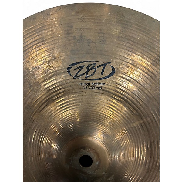 Used Zildjian 13in ZBT Hi Hat Pair Cymbal