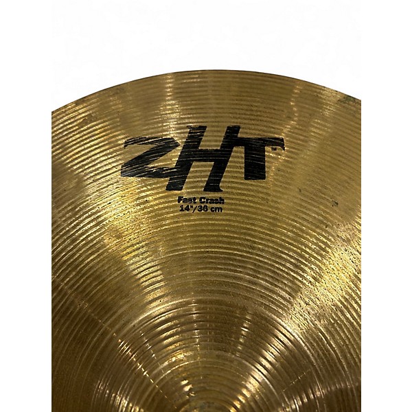 Used Zildjian 14in ZHT Fast Crash Cymbal